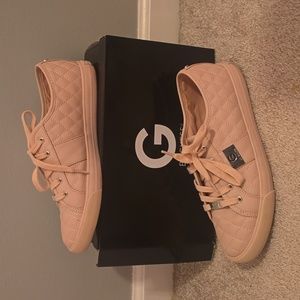 G by GUESS Rose Pink Quilted Sneakers
